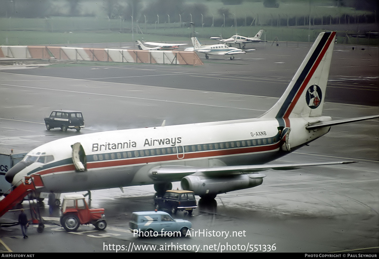 Aircraft Photo of G-AXNB | Boeing 737-204C | Britannia Airways | AirHistory.net #551336