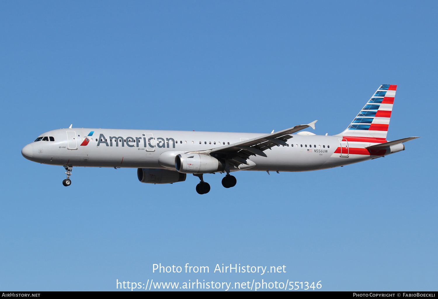 Aircraft Photo of N556UW | Airbus A321-231 | American Airlines | AirHistory.net #551346