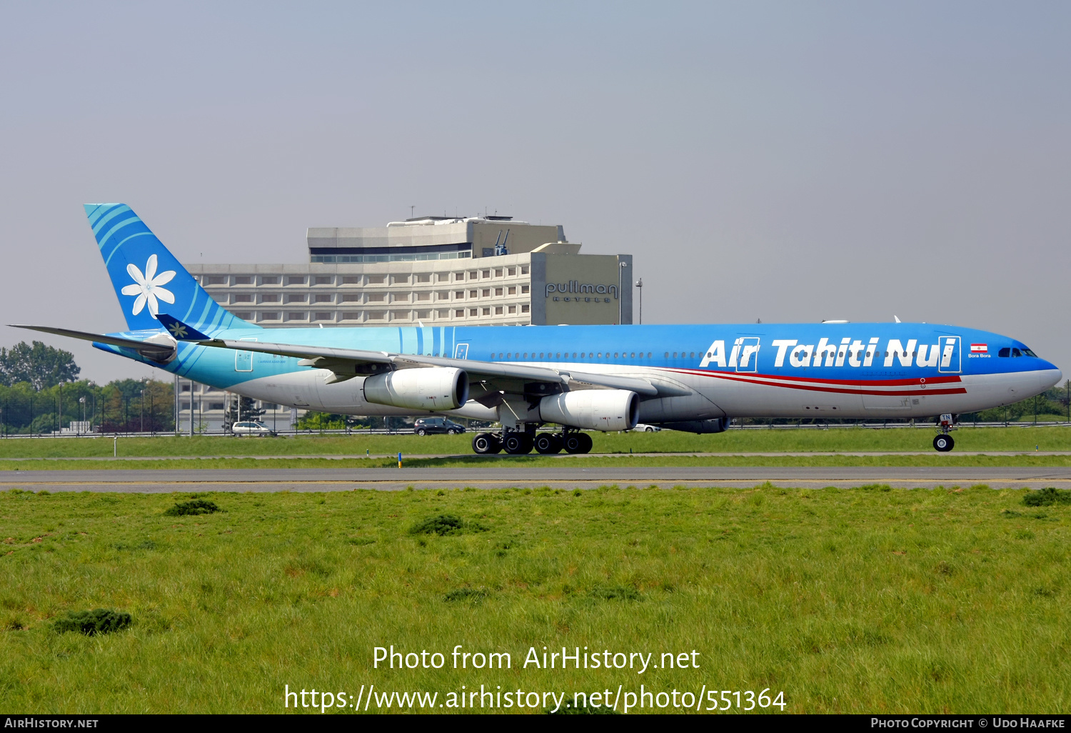 Aircraft Photo of F-OJTN | Airbus A340-313X | Air Tahiti Nui | AirHistory.net #551364