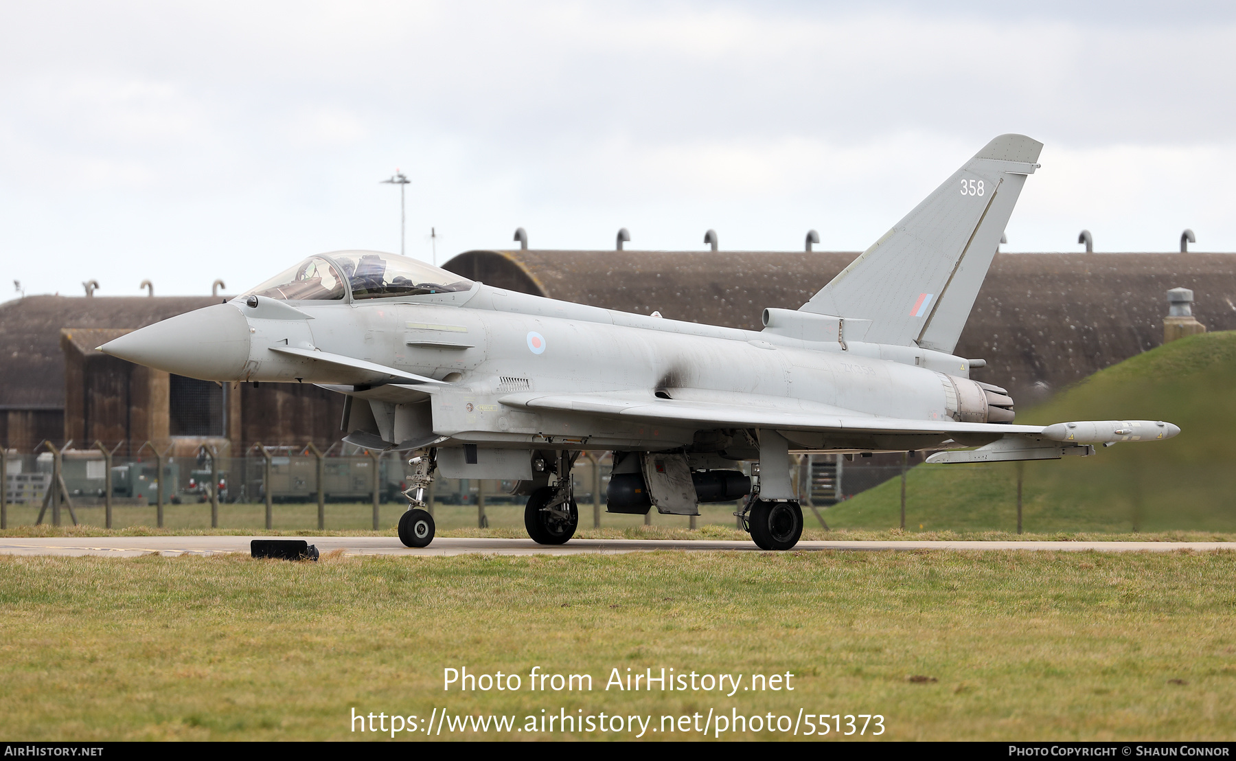 Aircraft Photo of ZK358 | Eurofighter EF-2000 Typhoon FGR4 | UK - Air Force | AirHistory.net #551373