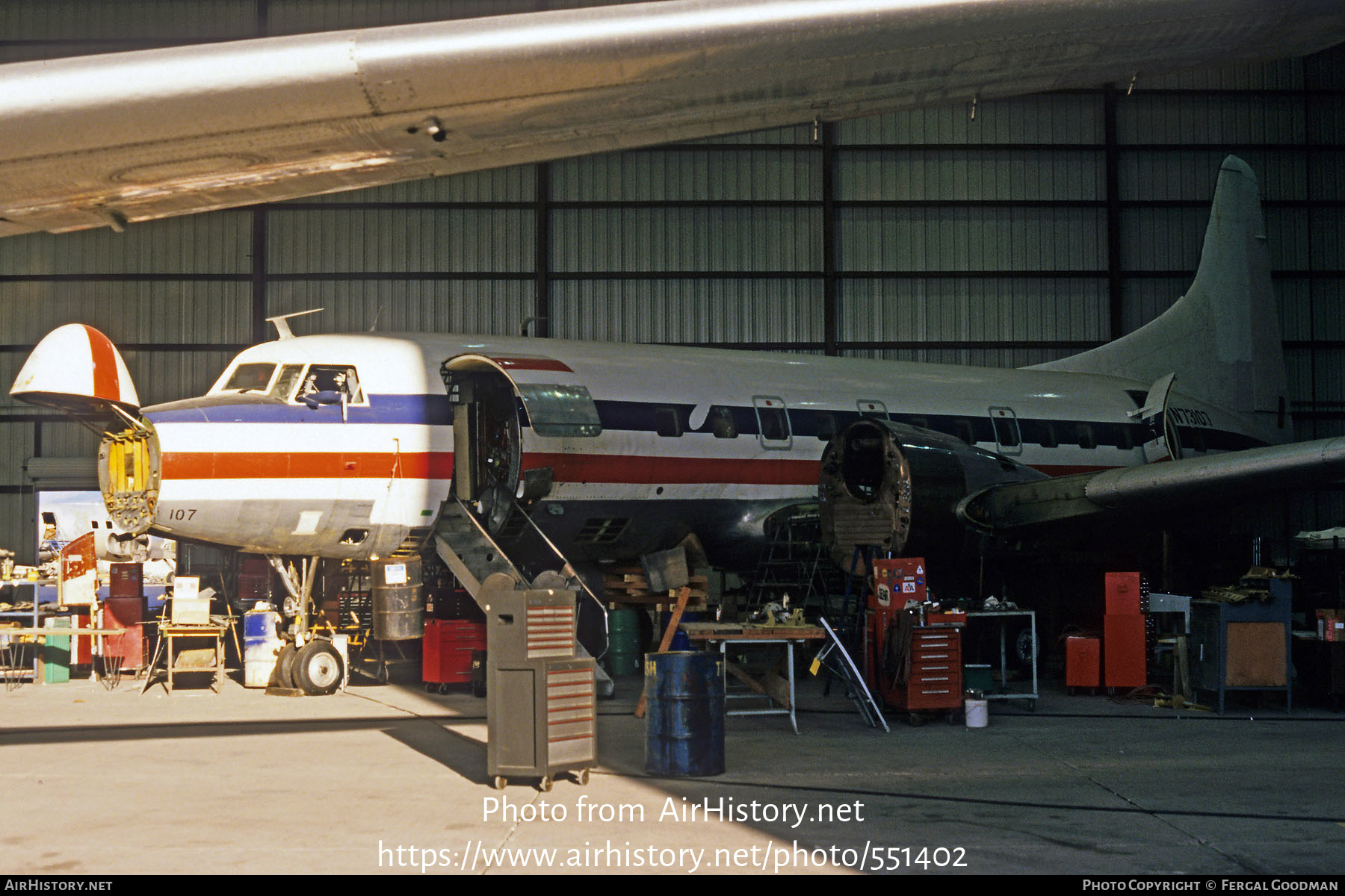 Aircraft Photo of N73107 | Convair 580 | American Eagle | AirHistory.net #551402