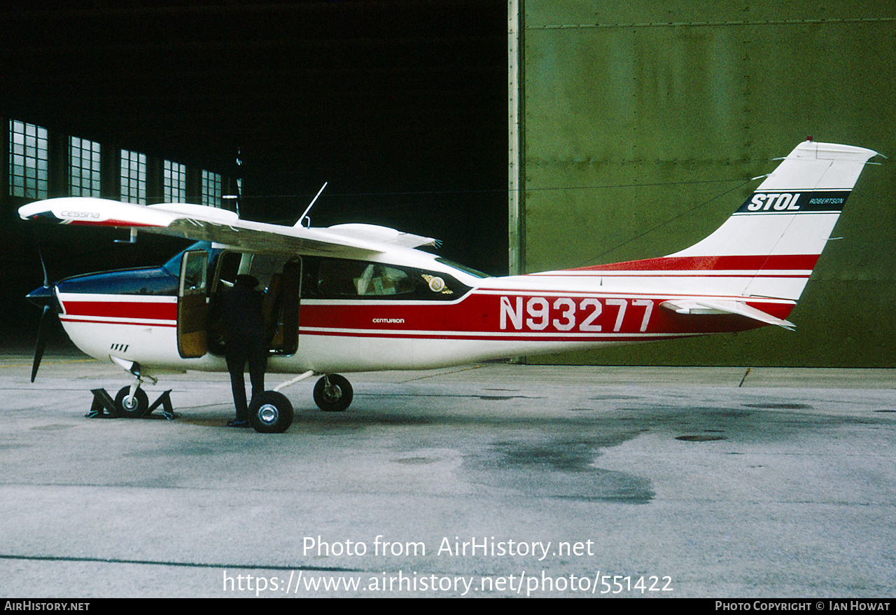 Aircraft Photo of N93277 | Cessna 210L Centurion | AirHistory.net #551422