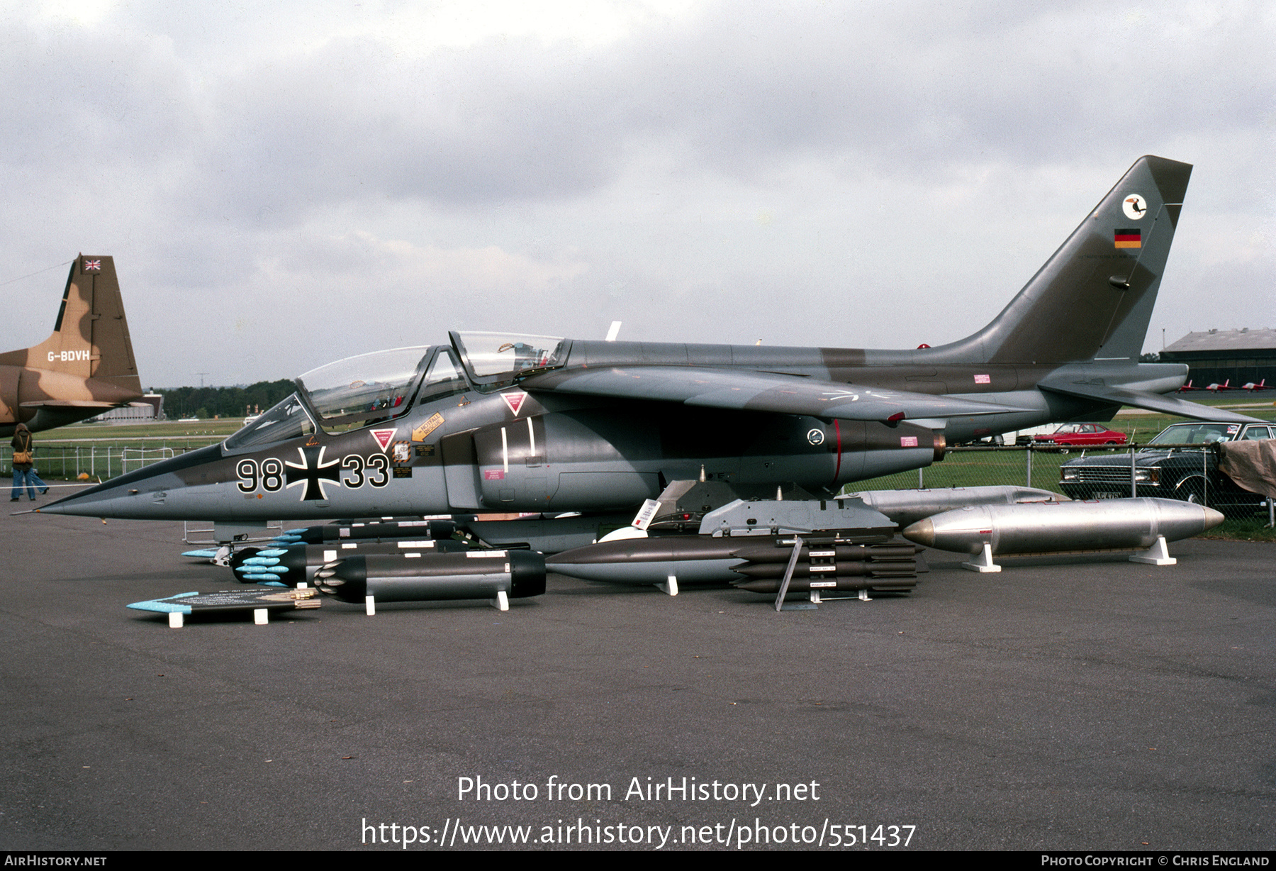 Aircraft Photo of 9833 | Dassault-Dornier Alpha Jet | Germany - Air Force | AirHistory.net #551437