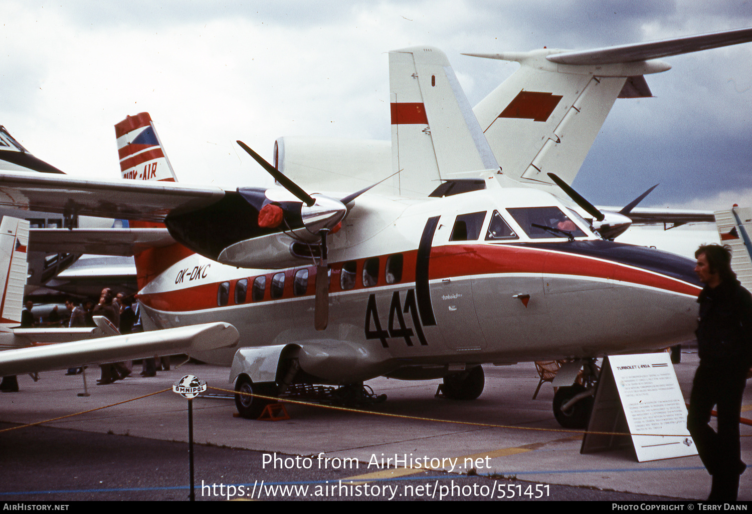 Aircraft Photo of OK-DKC | Let L-410A Turbolet | Slov-Air | AirHistory.net #551451