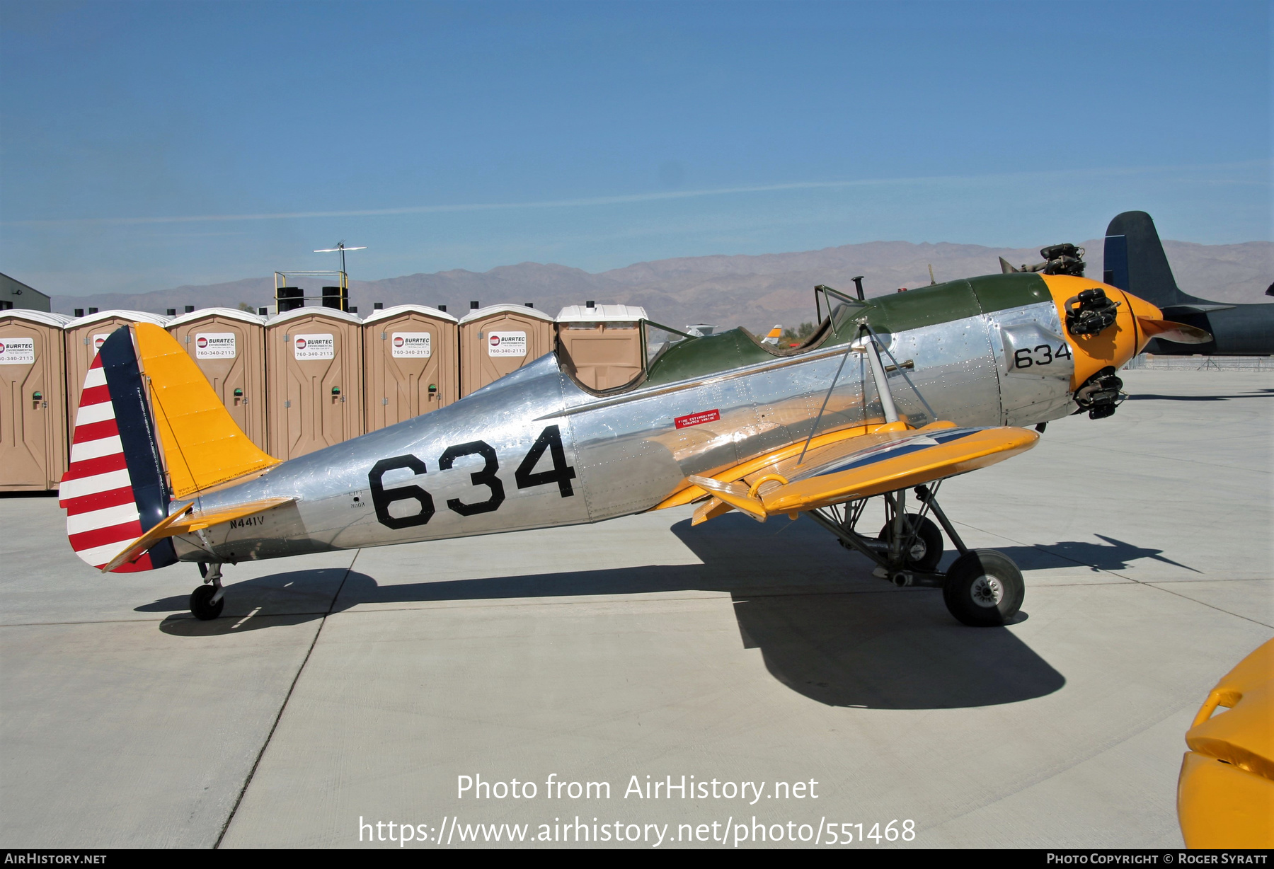 Aircraft Photo of N441V | Ryan PT-22 Recruit (ST3KR) | USA - Air Force | AirHistory.net #551468