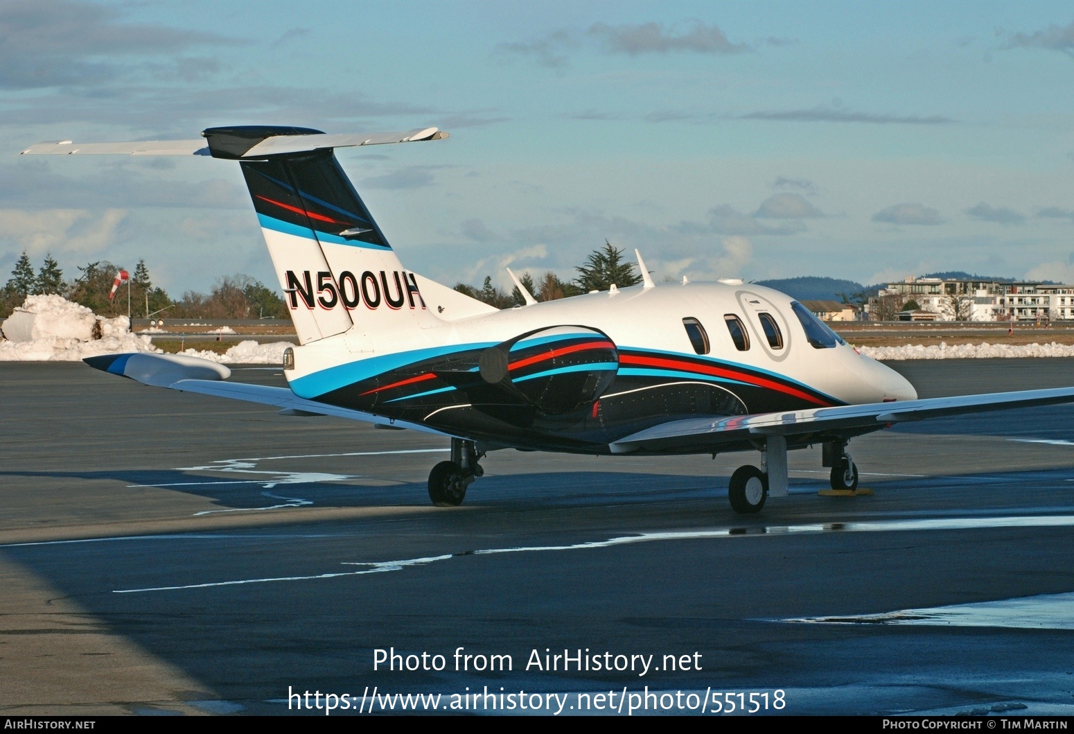 Aircraft Photo of N500UH | Eclipse 500 (EA500) | AirHistory.net #551518