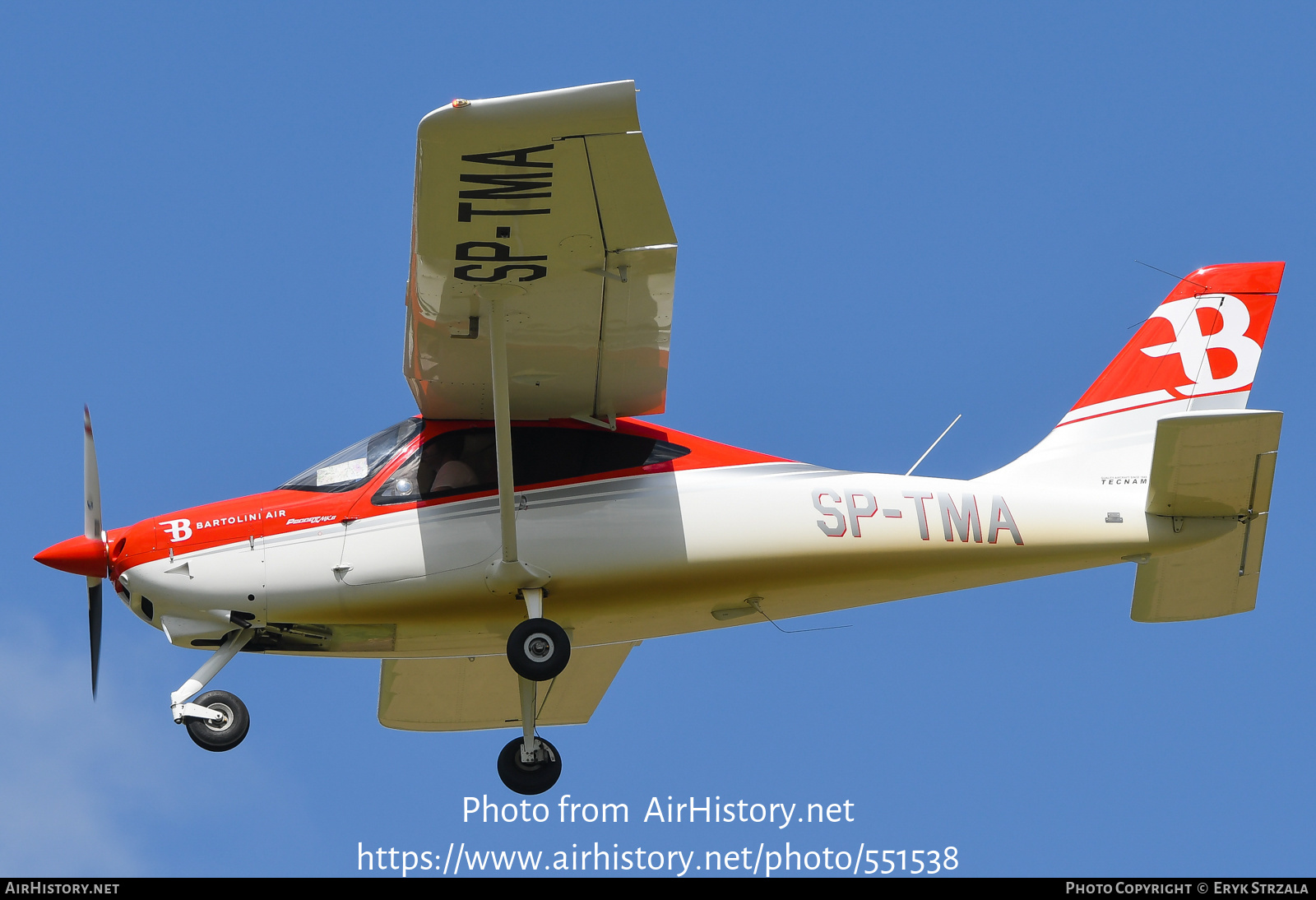 Aircraft Photo of SP-TMA | Tecnam P-2008JC | Bartolini Air | AirHistory.net #551538