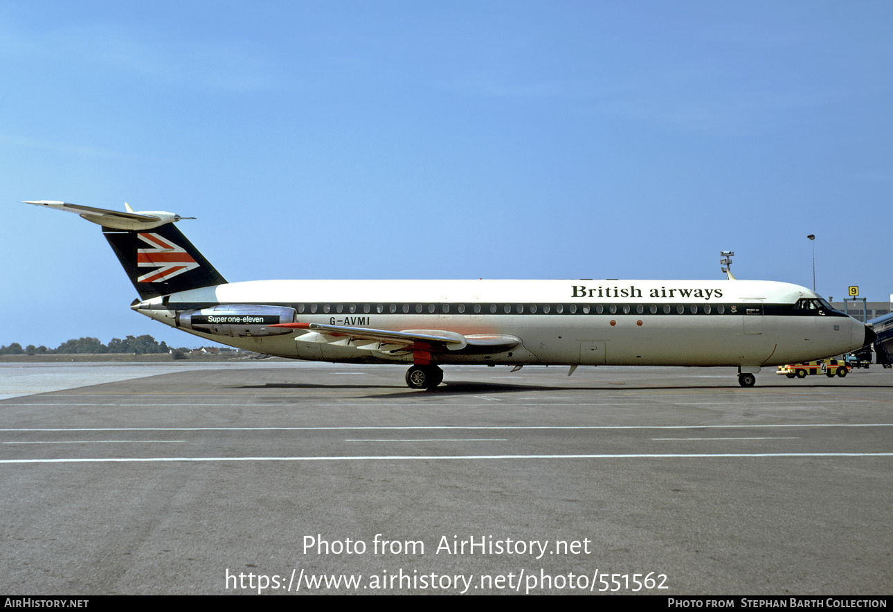 Aircraft Photo of G-AVMI | BAC 111-510ED One-Eleven | British Airways | AirHistory.net #551562