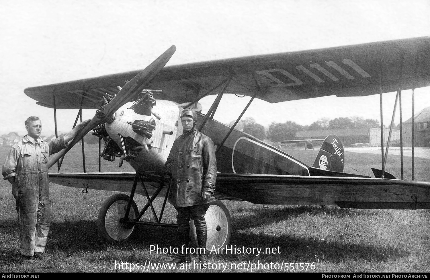 Aircraft Photo of D-1111 | Raab-Katzenstein KL.1a Schwalbe | Zirkus ...