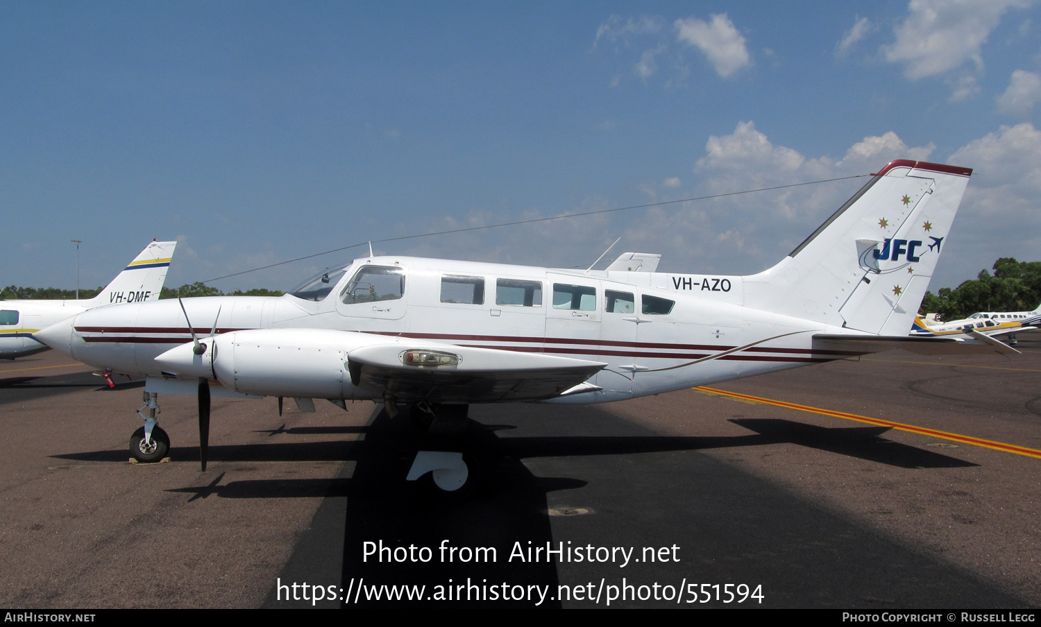 Aircraft Photo of VH-AZO | Cessna 402C | JFC - Jandakot Flight Centre | AirHistory.net #551594