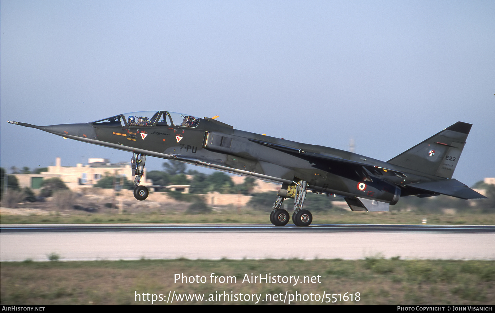 Aircraft Photo of E22 | Sepecat Jaguar E | France - Air Force | AirHistory.net #551618