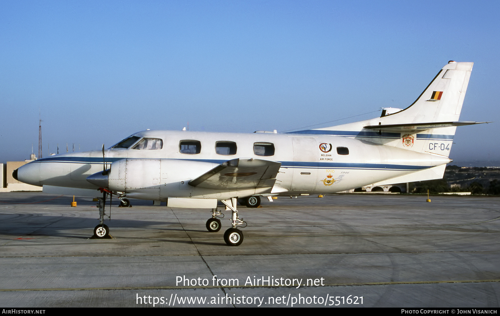 Aircraft Photo of CF04 | Swearingen SA-226T Merlin IIIA | Belgium - Air Force | AirHistory.net #551621