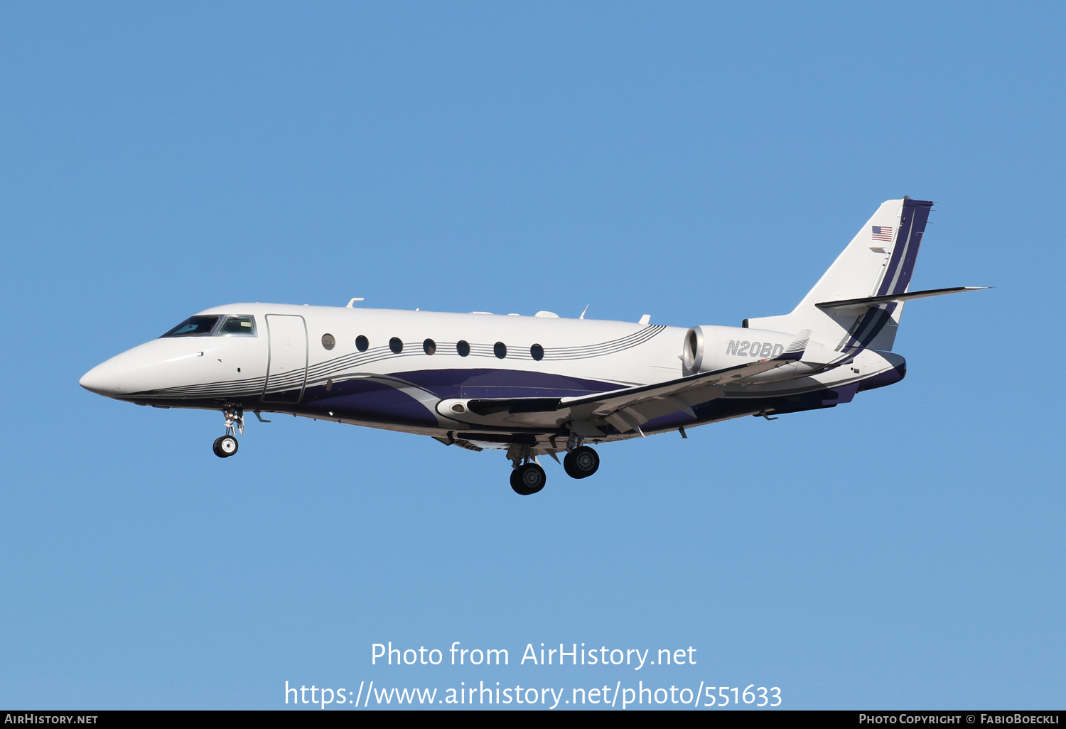 Aircraft Photo of N20BD | Israel Aircraft Industries IAI-1126 Galaxy ...