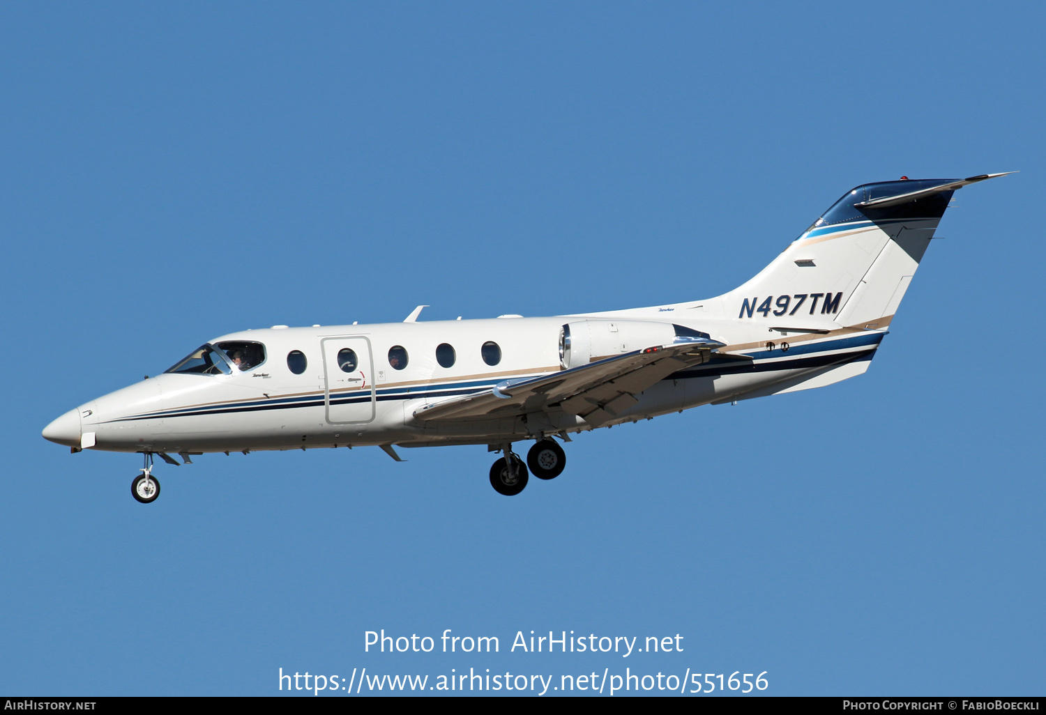 Aircraft Photo of N497TM | Raytheon Hawker 400XP | AirHistory.net #551656