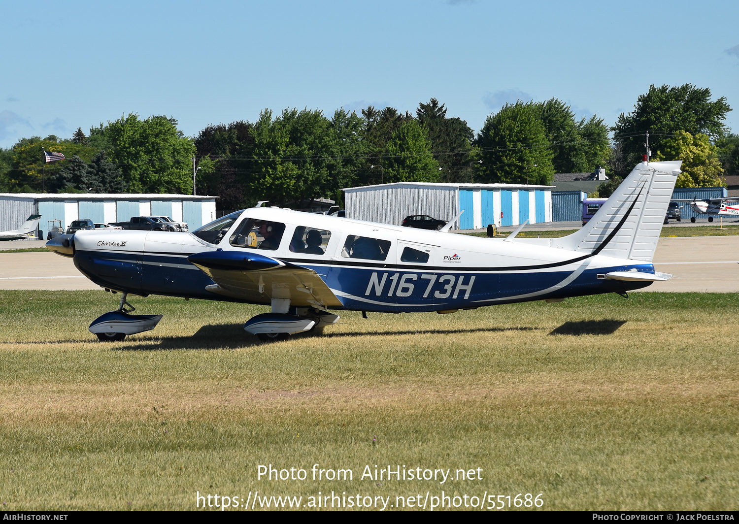 Aircraft Photo of N1673H | Piper PA-32-300 Cherokee Six | AirHistory.net #551686