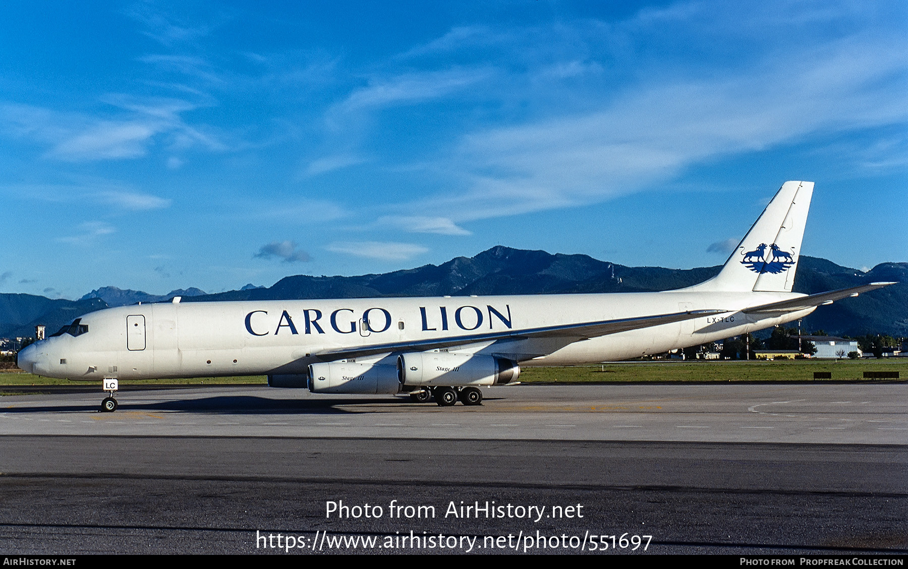 Aircraft Photo of LX-TLC | McDonnell Douglas DC-8-62(F) | Cargo Lion | AirHistory.net #551697