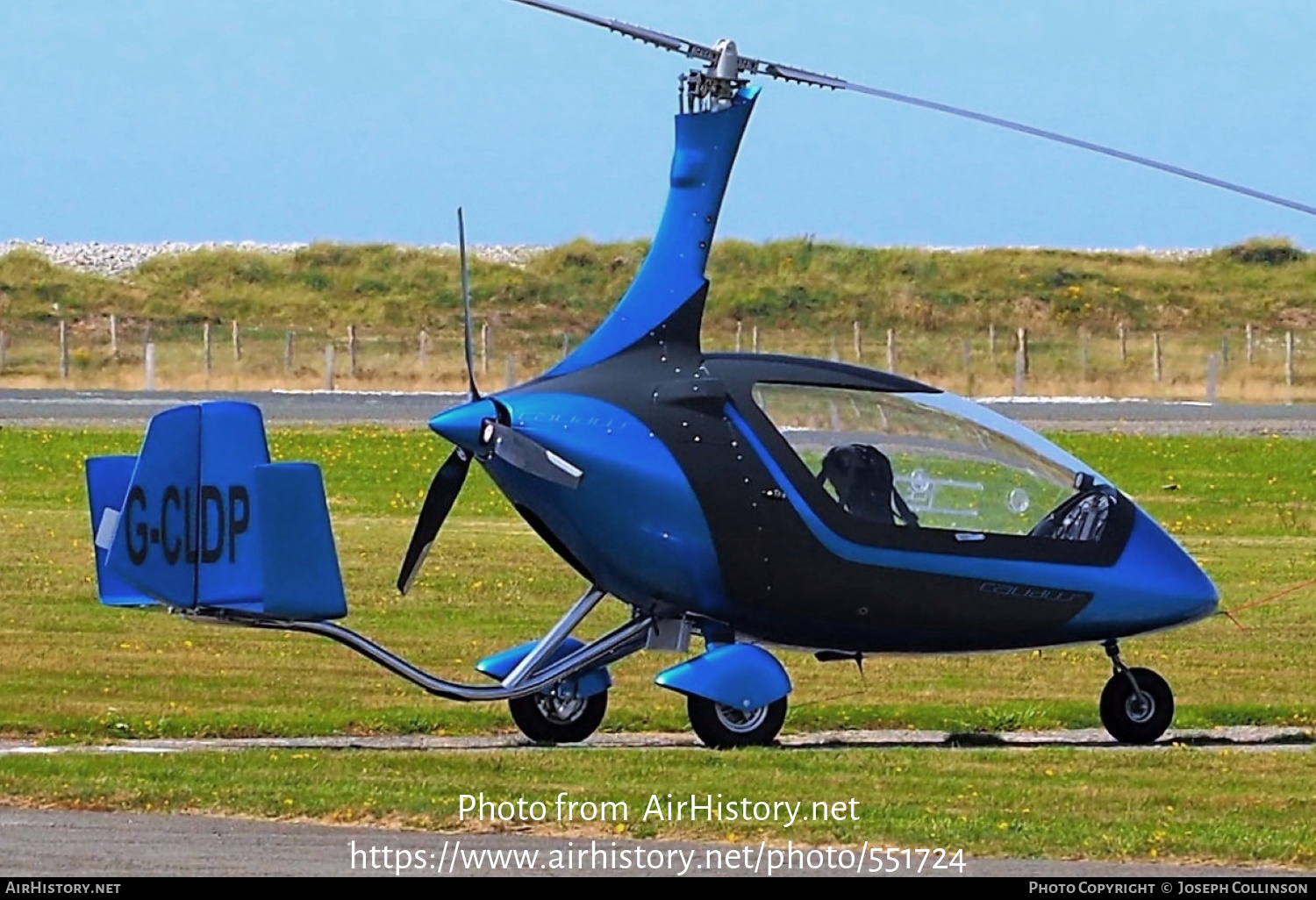 Aircraft Photo of G-CLDP | RotorSport UK Calidus | AirHistory.net #551724