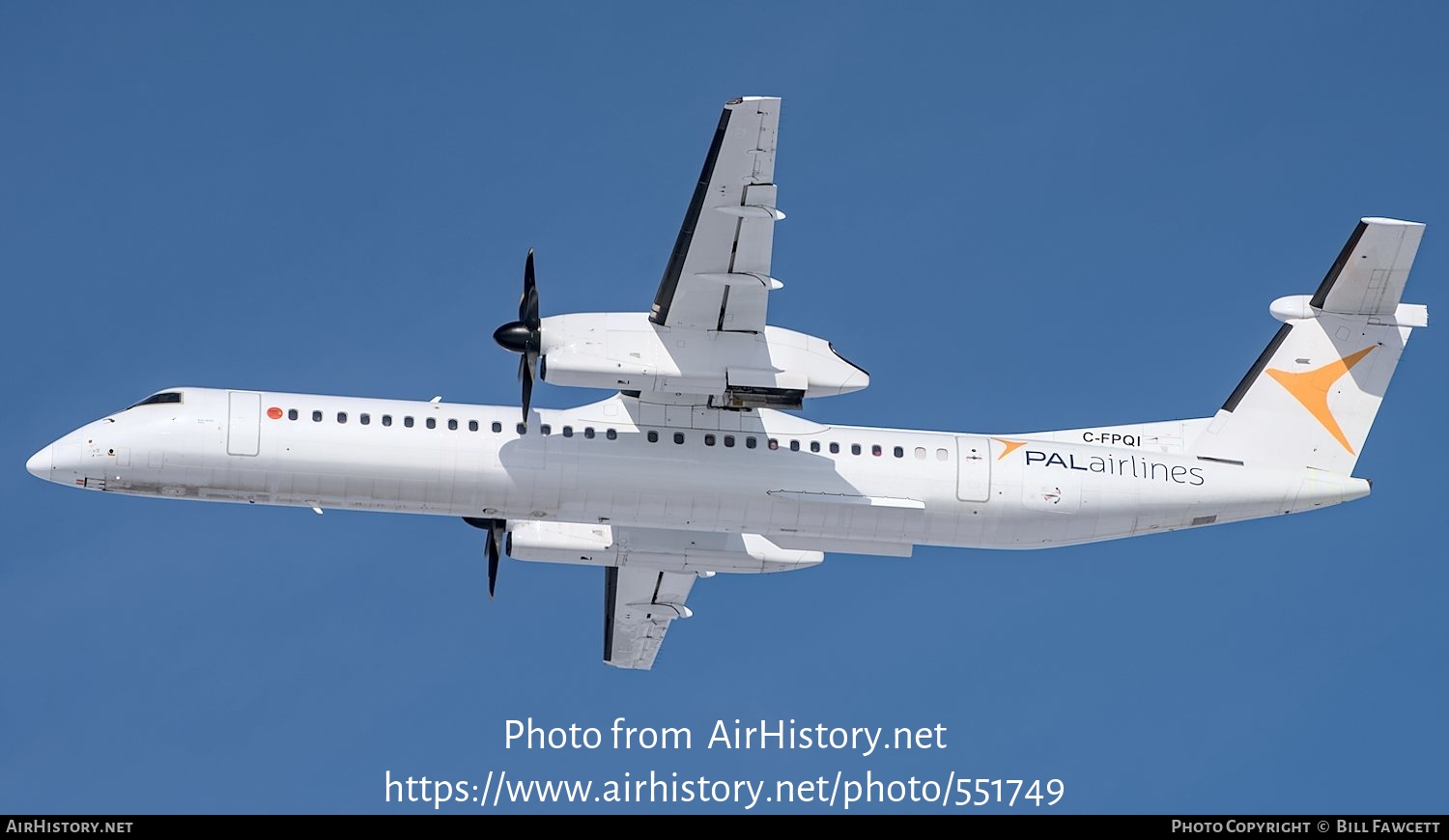 Aircraft Photo of C-FPQI | Bombardier DHC-8-402 Dash 8 | PAL Airlines - Provincial Airlines | AirHistory.net #551749