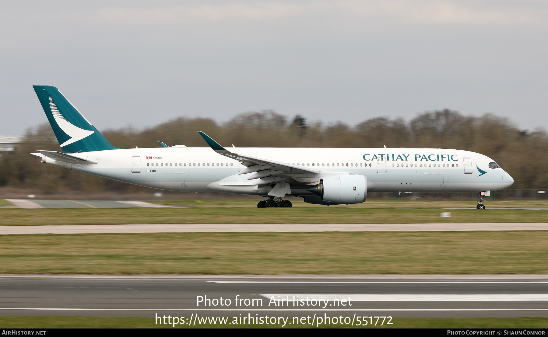 Aircraft Photo of B-LQC | Airbus A350-941 | Cathay Pacific Airways | AirHistory.net #551772