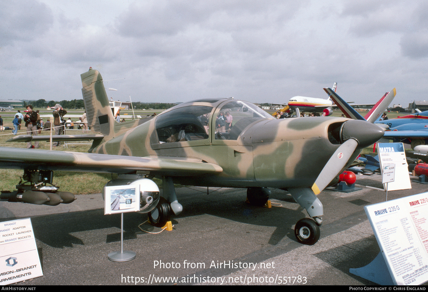 Aircraft Photo of F-ZWRT | Socata Rallye 235G Guerrier | AirHistory.net #551783