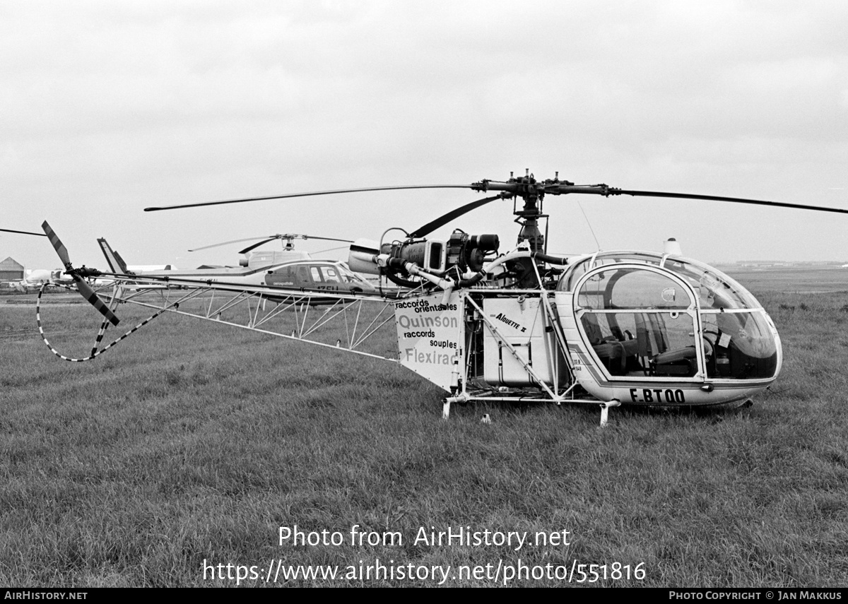 Aircraft Photo of F-BTQO | Aerospatiale SE-313B Alouette II | AirHistory.net #551816