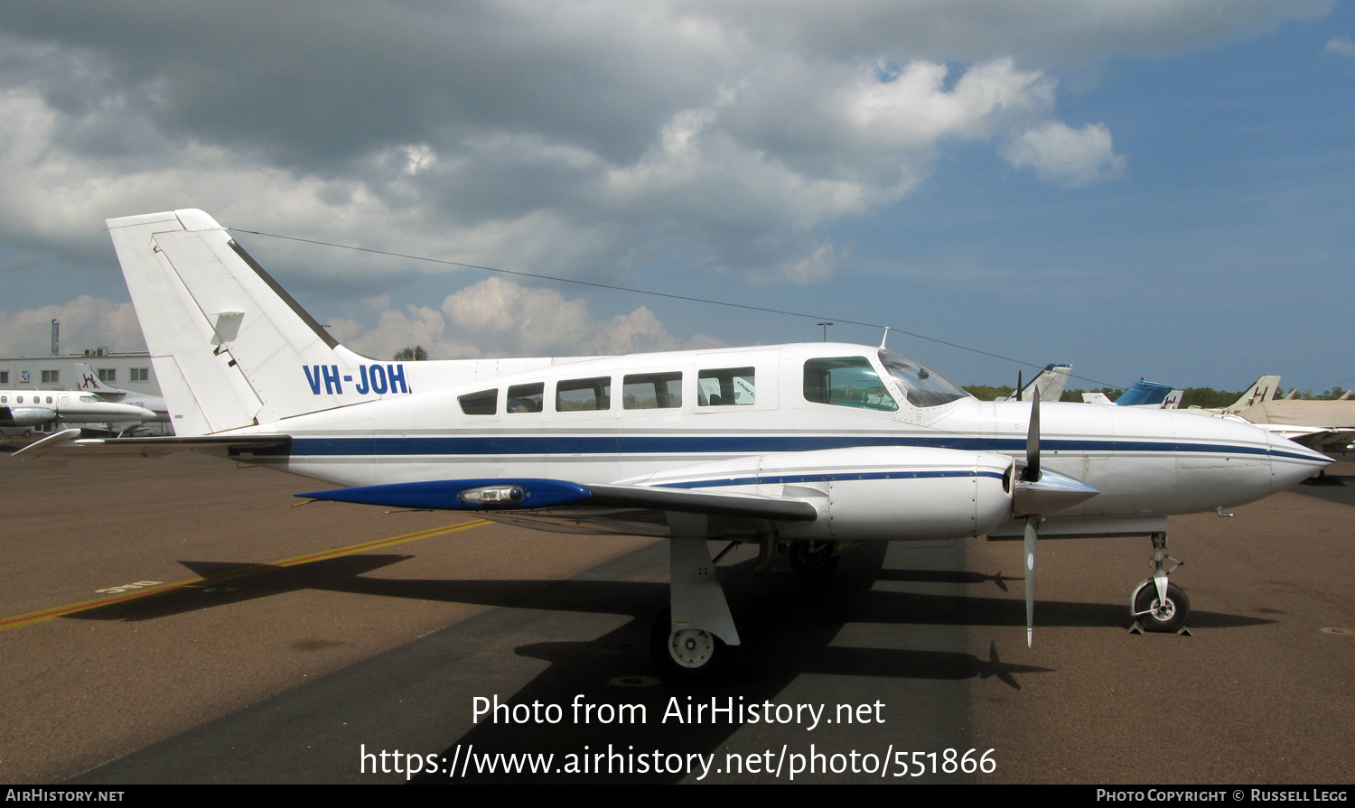 Aircraft Photo of VH-JOH | Cessna 402C Utililiner | AirHistory.net #551866