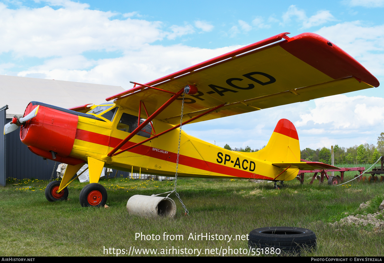 Aircraft Photo of SP-ACD | Yakovlev Yak-12M | AirHistory.net #551880