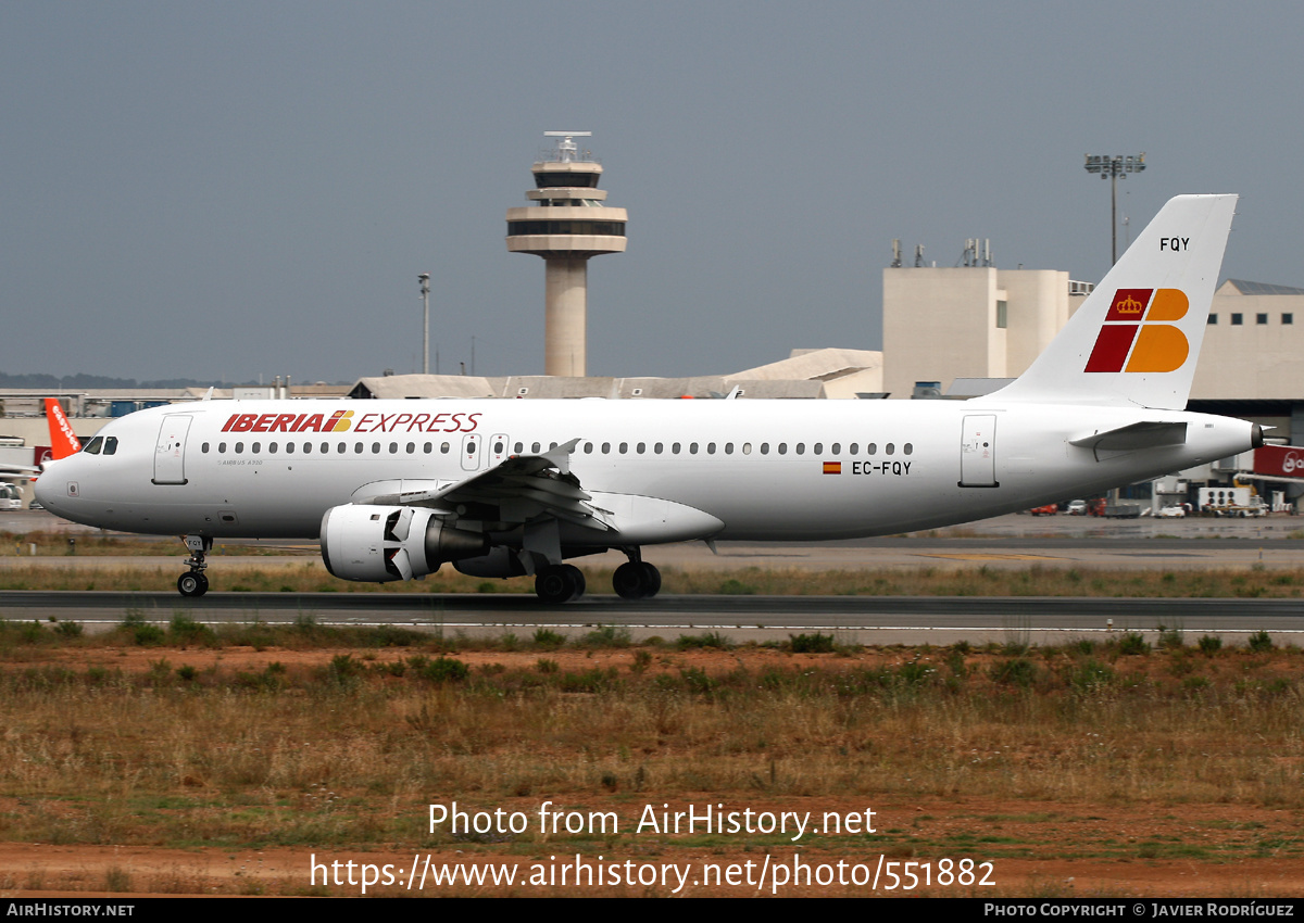 Aircraft Photo of EC-FQY | Airbus A320-211 | Iberia Express | AirHistory.net #551882