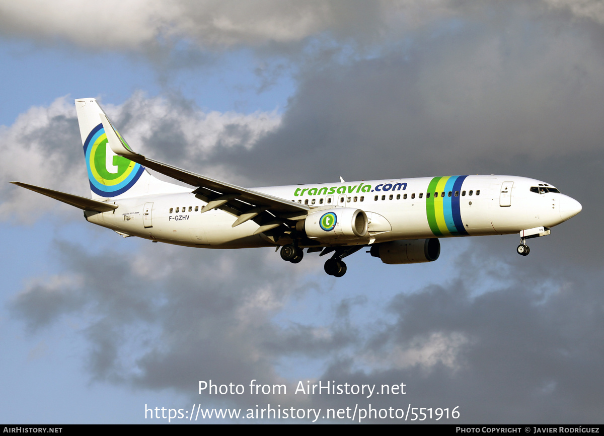 Aircraft Photo of F-GZHV | Boeing 737-85H | Transavia | AirHistory.net #551916