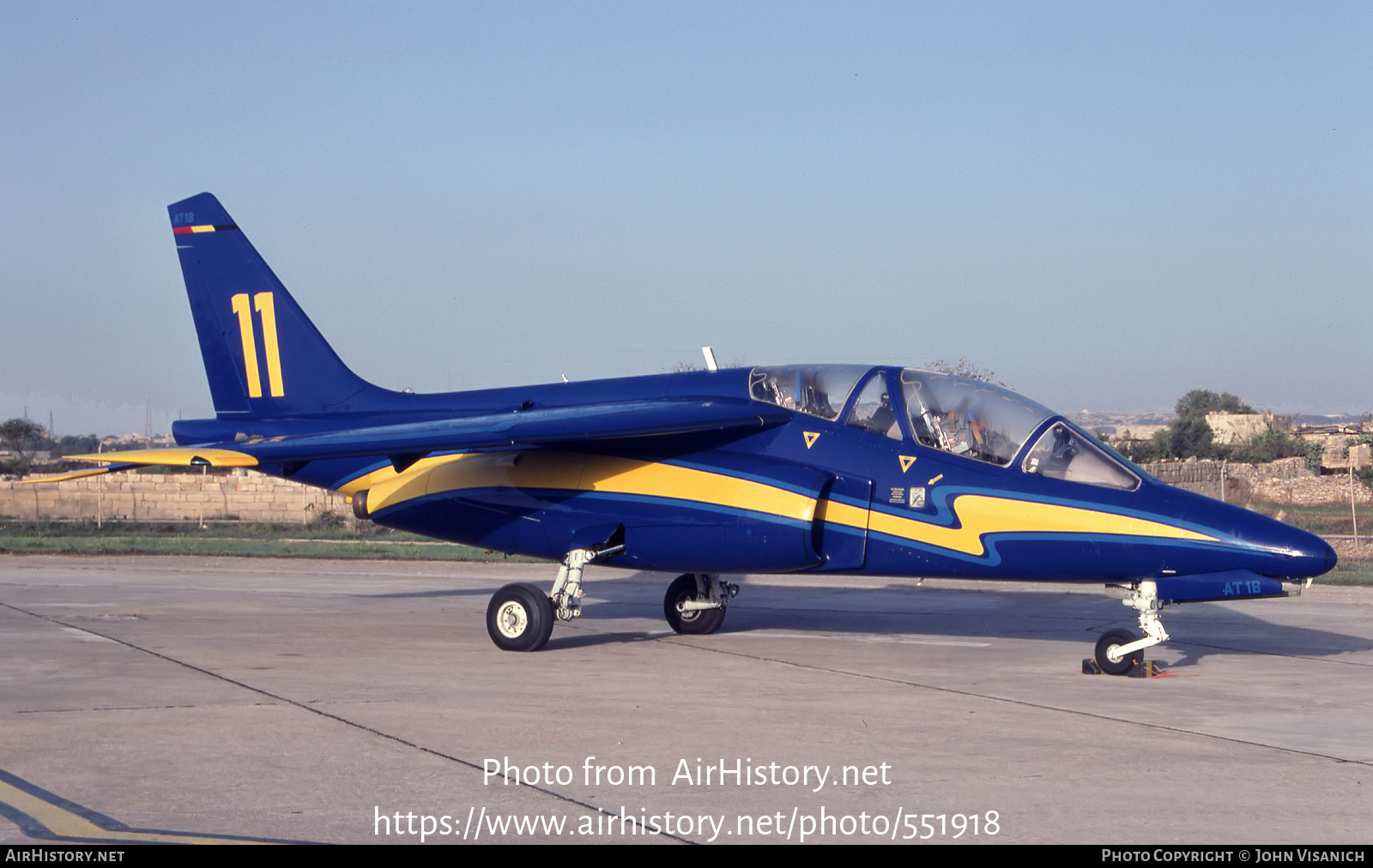 Aircraft Photo of AT18 | Dassault-Dornier Alpha Jet 1B | Belgium - Air Force | AirHistory.net #551918