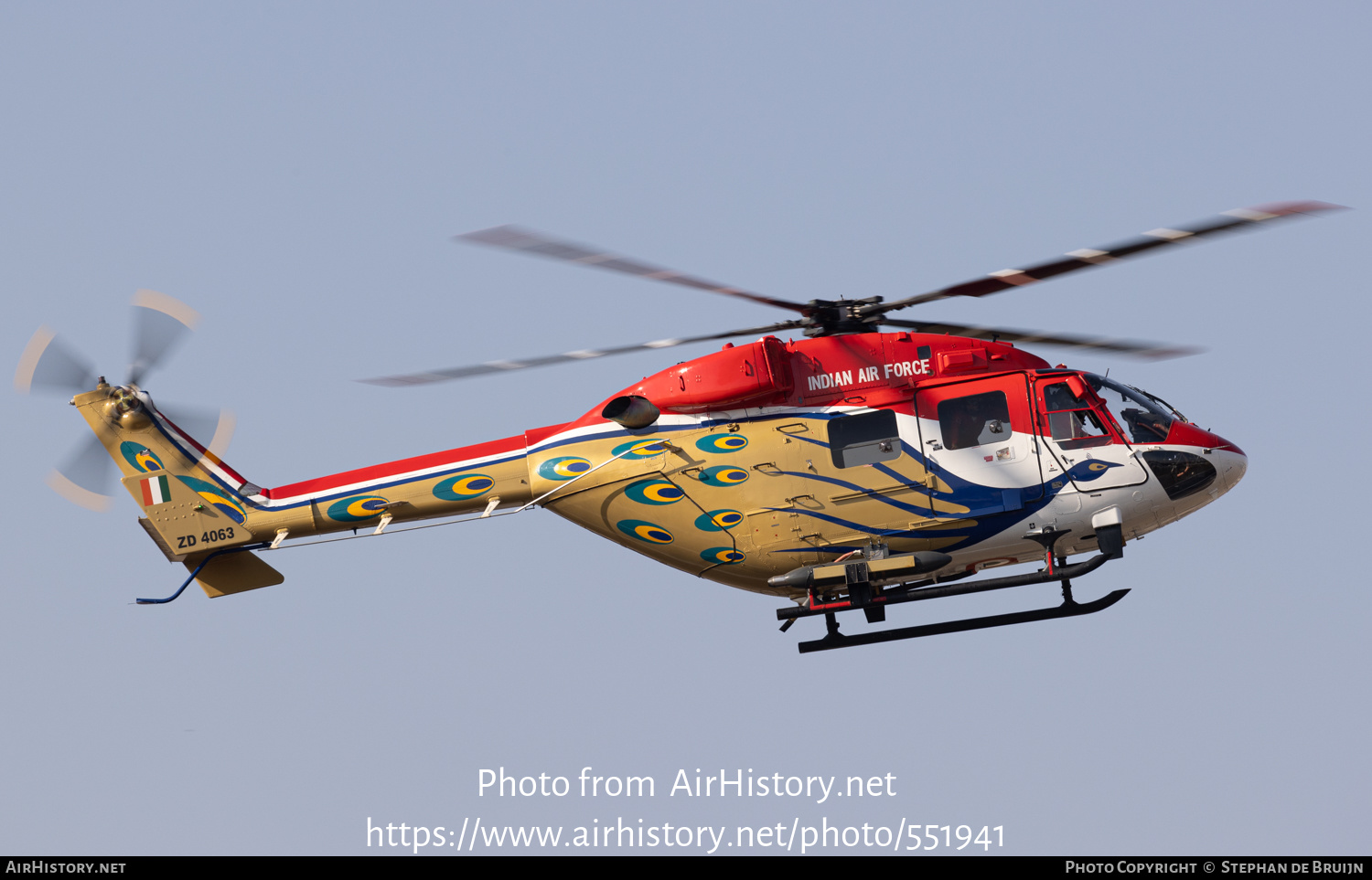 Aircraft Photo of ZD4063 | Hindustan ALH Dhruv | India - Air Force | AirHistory.net #551941