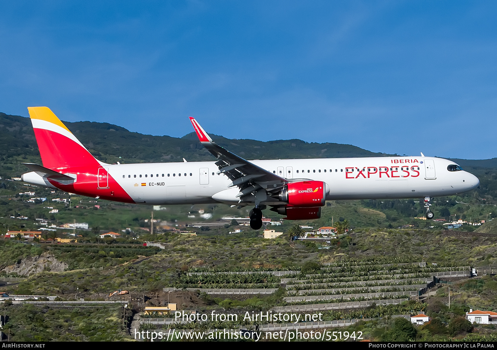 Aircraft Photo of EC-NUD | Airbus A321-251NX | Iberia Express | AirHistory.net #551942