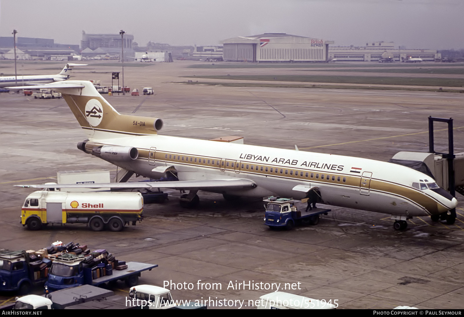 Aircraft Photo of 5A-DIA | Boeing 727-2L5/Adv | Libyan Arab Airlines | AirHistory.net #551945