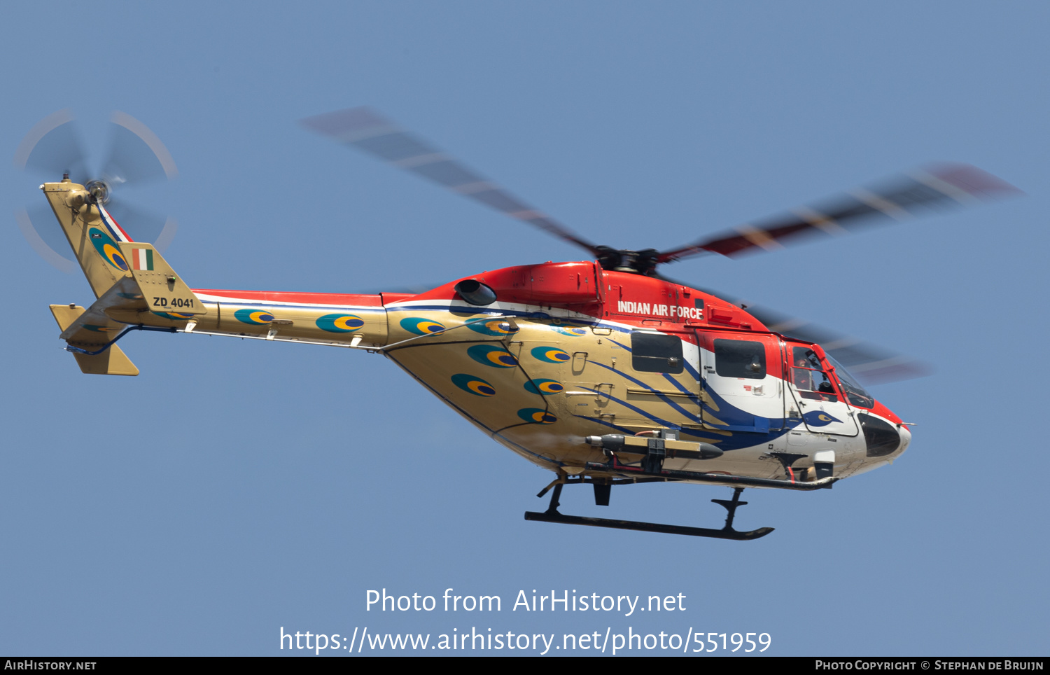 Aircraft Photo of ZD4041 | Hindustan ALH Dhruv | India - Air Force | AirHistory.net #551959