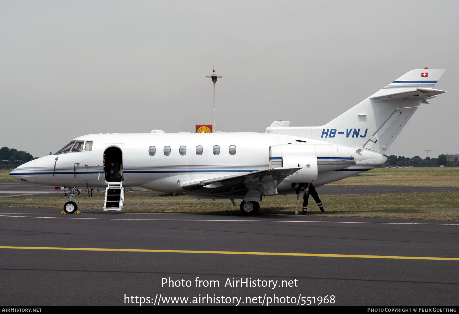 Aircraft Photo of HB-VNJ | Raytheon Hawker 800XP | AirHistory.net #551968