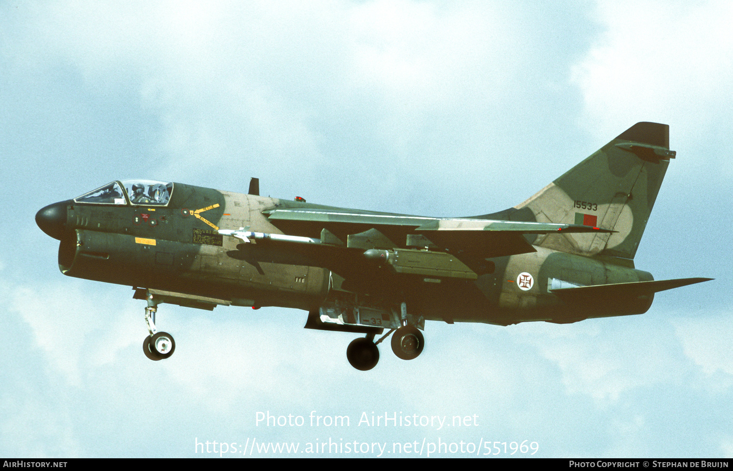 Aircraft Photo of 15533 | LTV A-7P Corsair II | Portugal - Air Force | AirHistory.net #551969