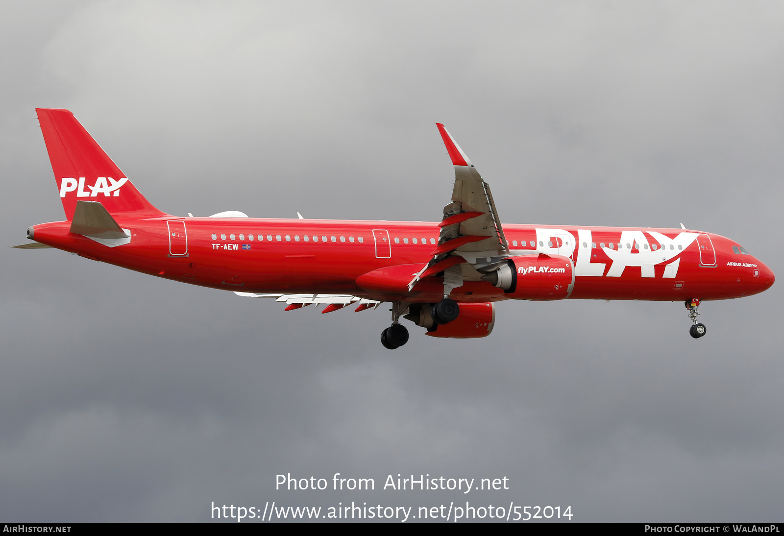 Aircraft Photo of TF-AEW | Airbus A321-251N | Play | AirHistory.net #552014