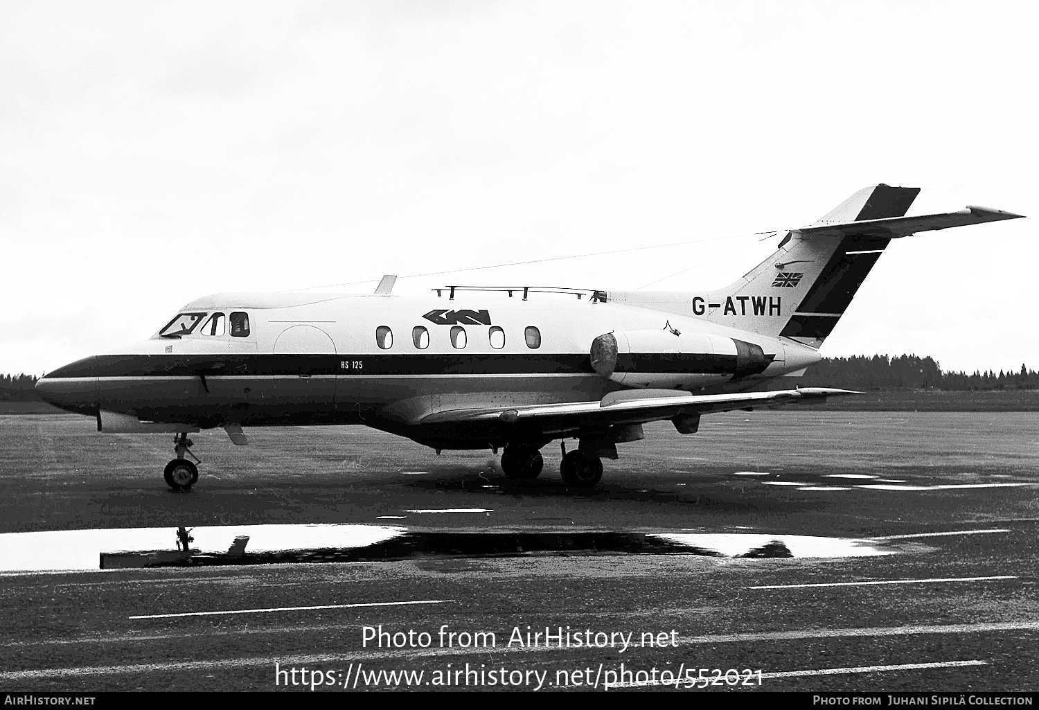 Aircraft Photo of G-ATWH | Hawker Siddeley HS-125-1B/R | GKN Group | AirHistory.net #552021