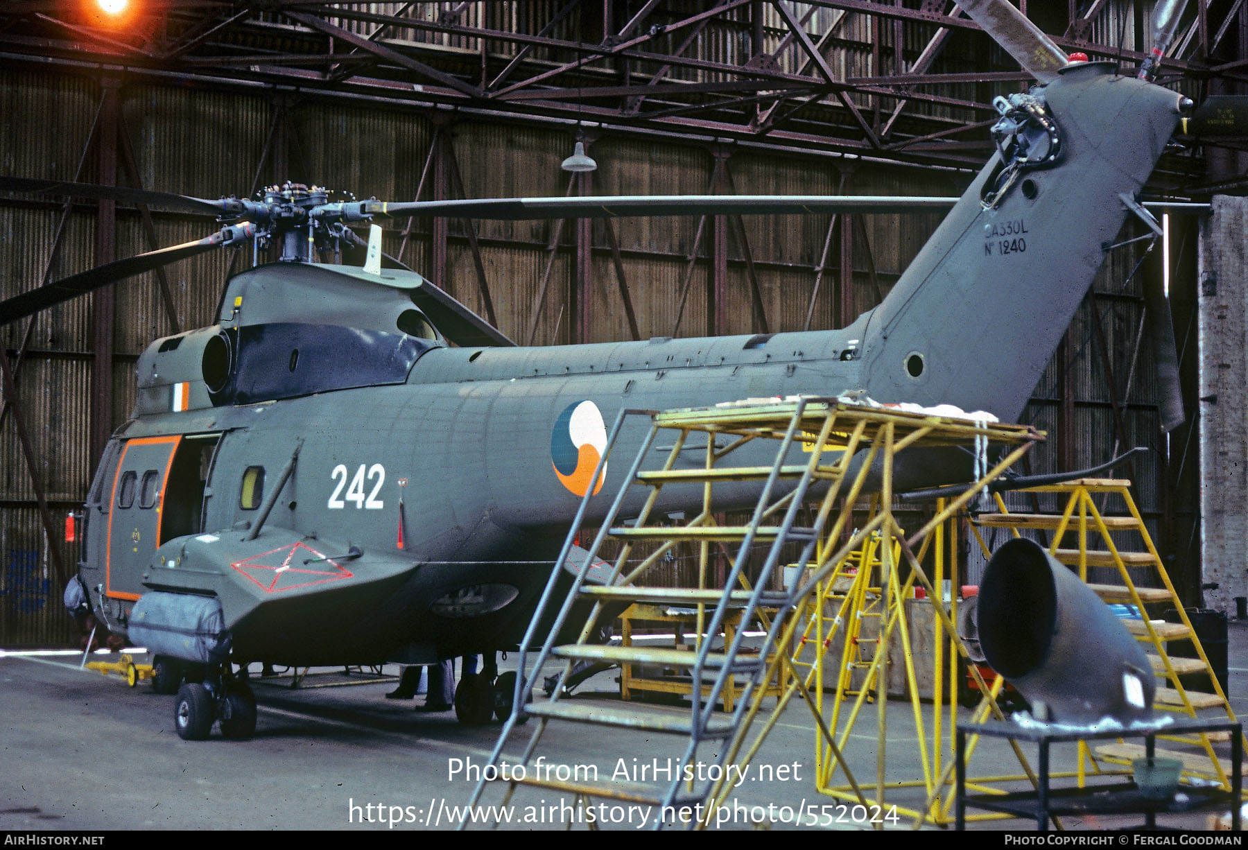 Aircraft Photo of 242 | Aerospatiale SA-330L Puma | Ireland - Air Force | AirHistory.net #552024