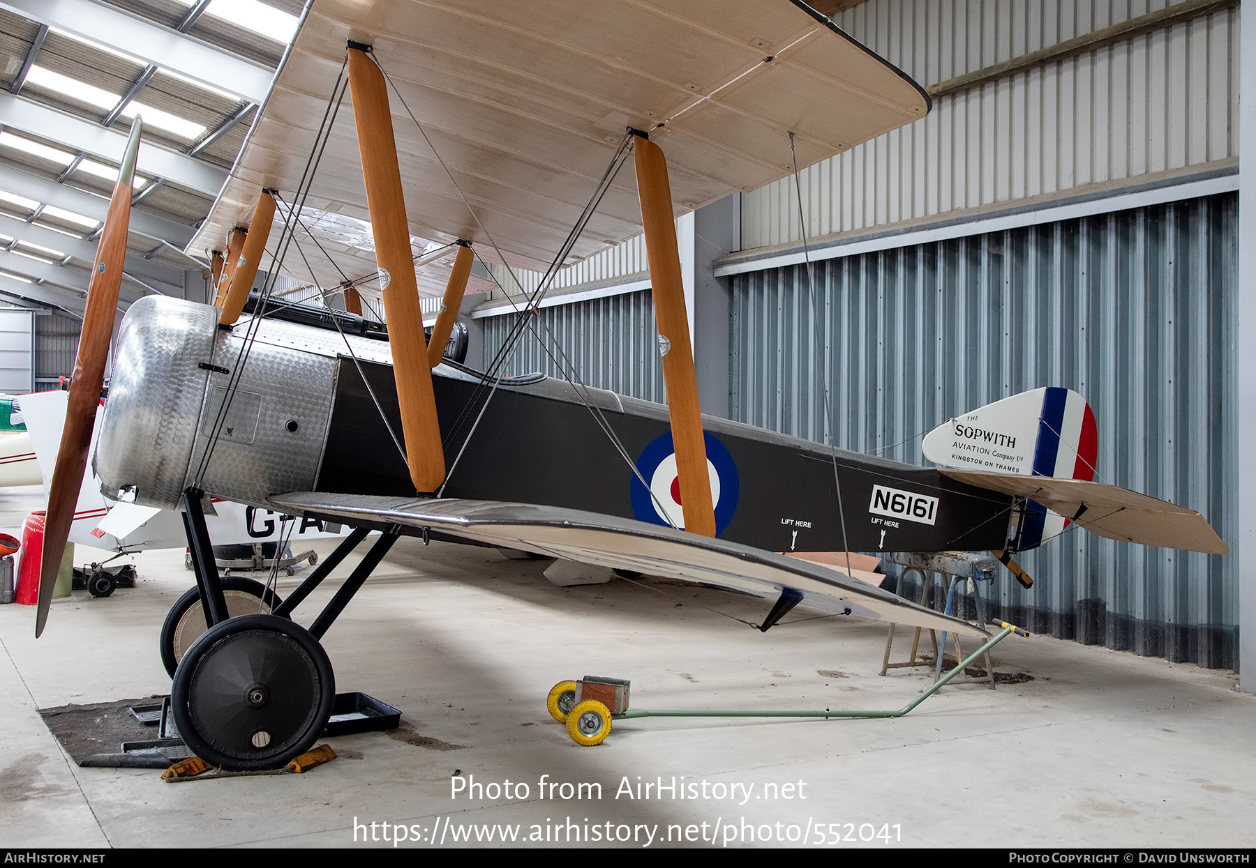 Aircraft Photo of G-ELRT / N6161 | Sopwith Scout | UK - Navy | AirHistory.net #552041