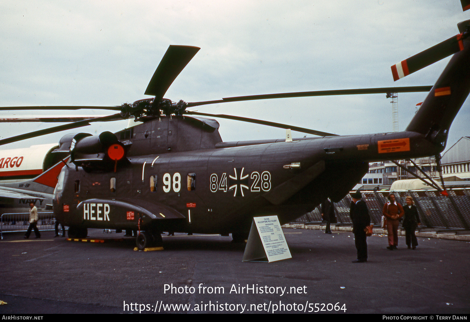 Aircraft Photo of 8428 | Sikorsky CH-53G | Germany - Army | AirHistory.net #552064