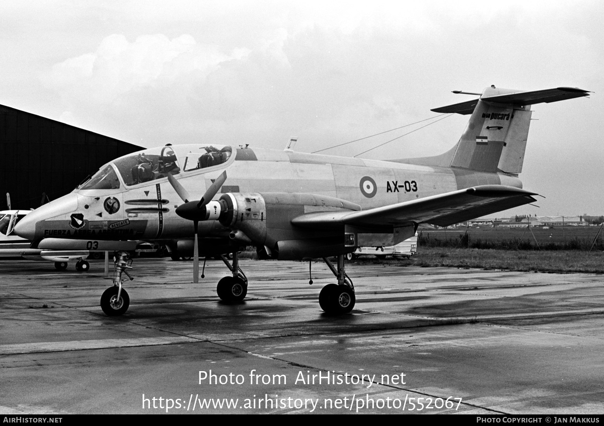 Aircraft Photo of AX-03 | FMA IA-58A Pucara | Argentina - Air Force | AirHistory.net #552067