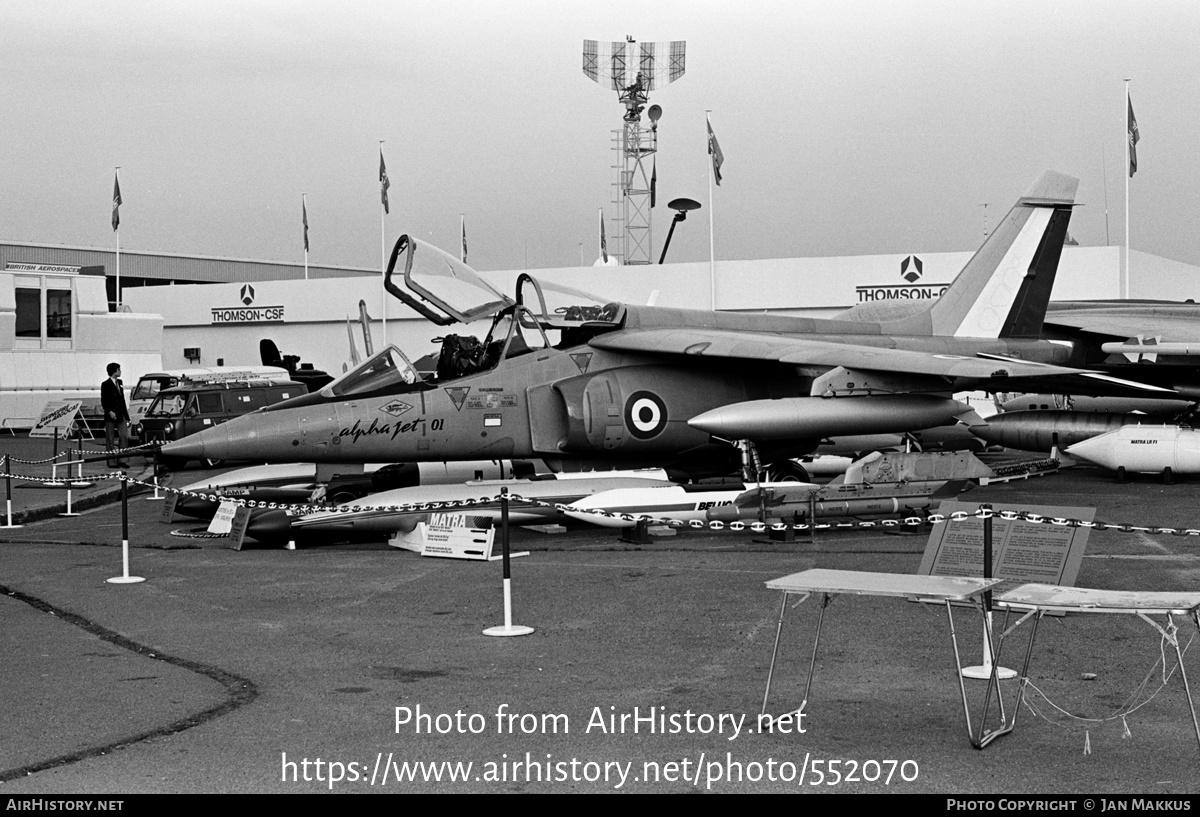 Aircraft Photo of 01 | Dassault-Dornier Alpha Jet E | France - Air Force | AirHistory.net #552070