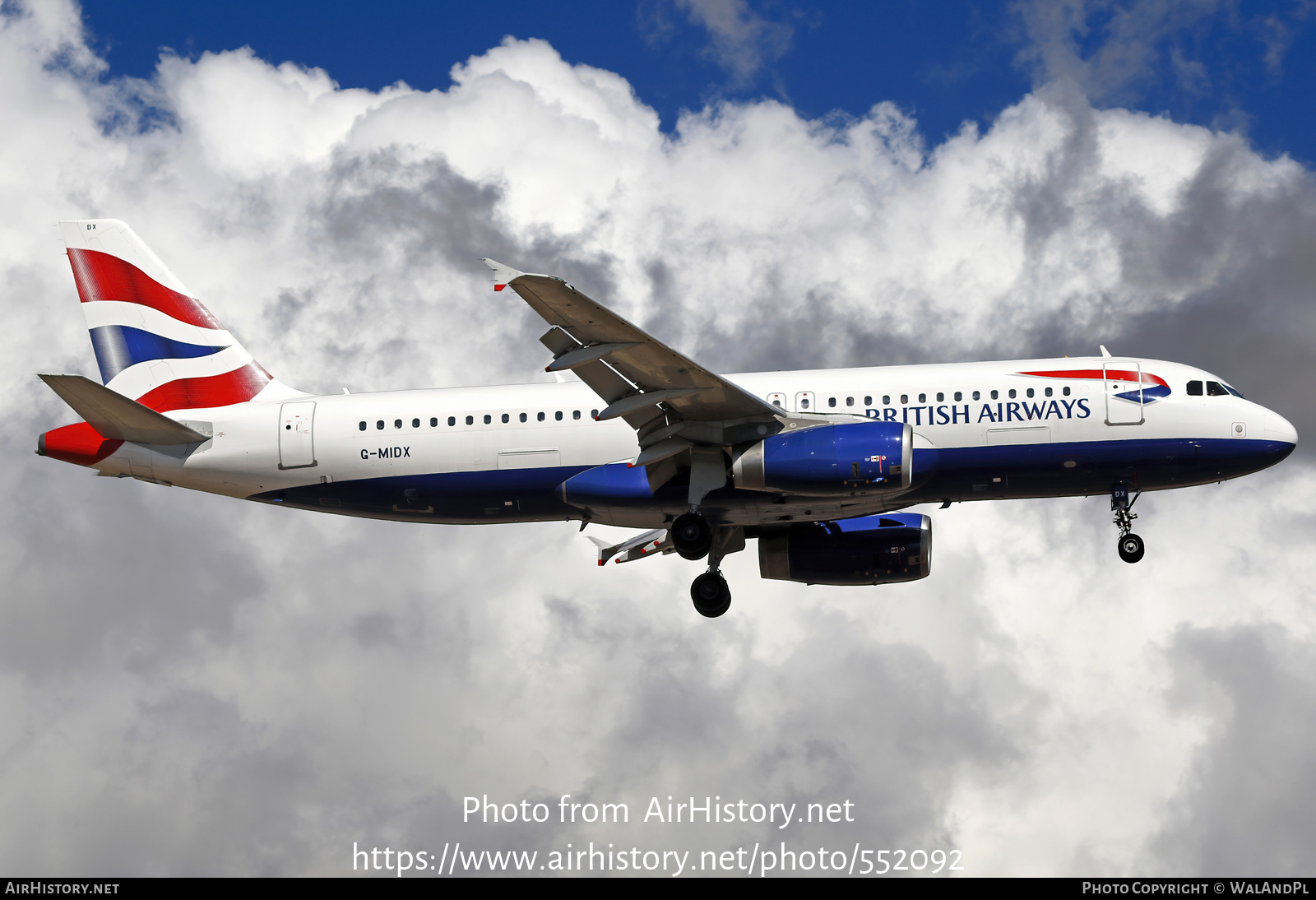 Aircraft Photo of G-MIDX | Airbus A320-232 | British Airways | AirHistory.net #552092