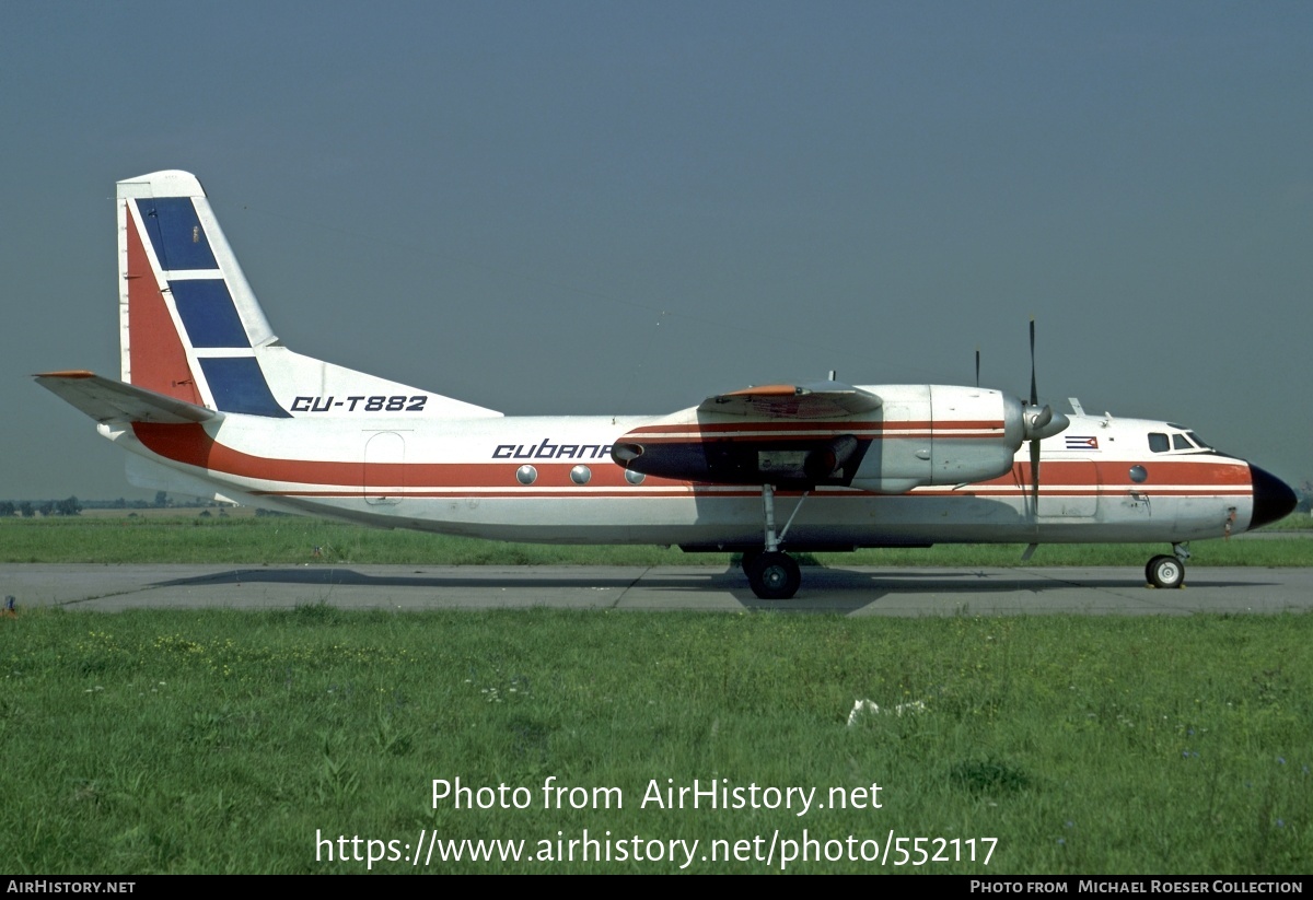 Aircraft Photo of CU-T882 | Antonov An-24V | Cubana | AirHistory.net #552117