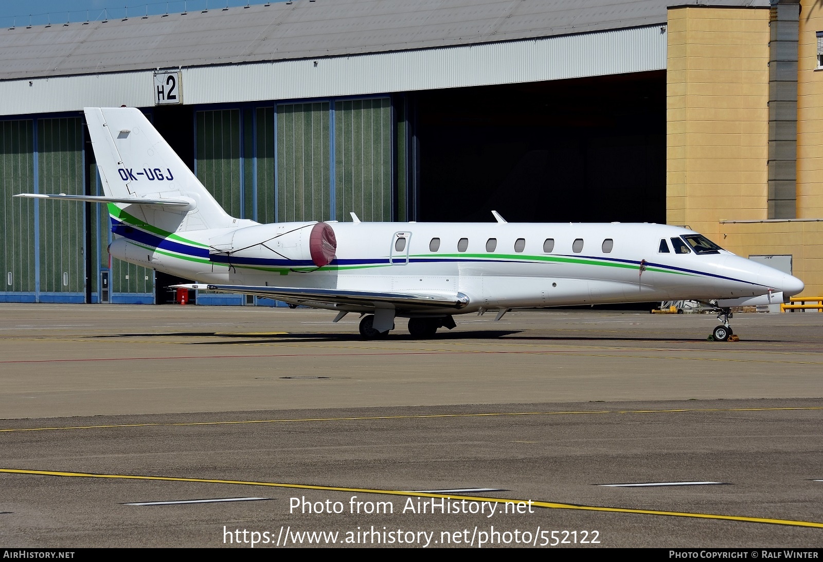 Aircraft Photo of OK-UGJ | Cessna 680 Citation Sovereign | Smartwings | AirHistory.net #552122