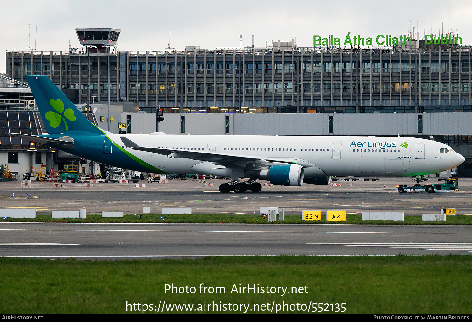 Aircraft Photo of EI-EIM | Airbus A330-302 | Aer Lingus | AirHistory.net #552135