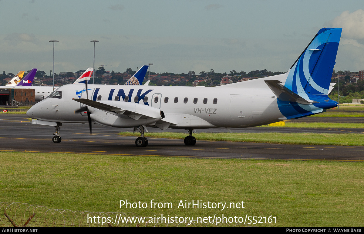 Aircraft Photo of VH-VEZ | Saab 340B | Link Airways | AirHistory.net #552161