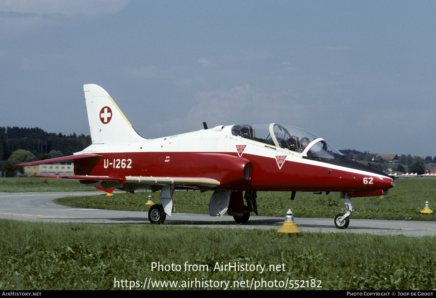 Aircraft Photo of U-1262 | British Aerospace Hawk 66 | Switzerland - Air Force | AirHistory.net #552182