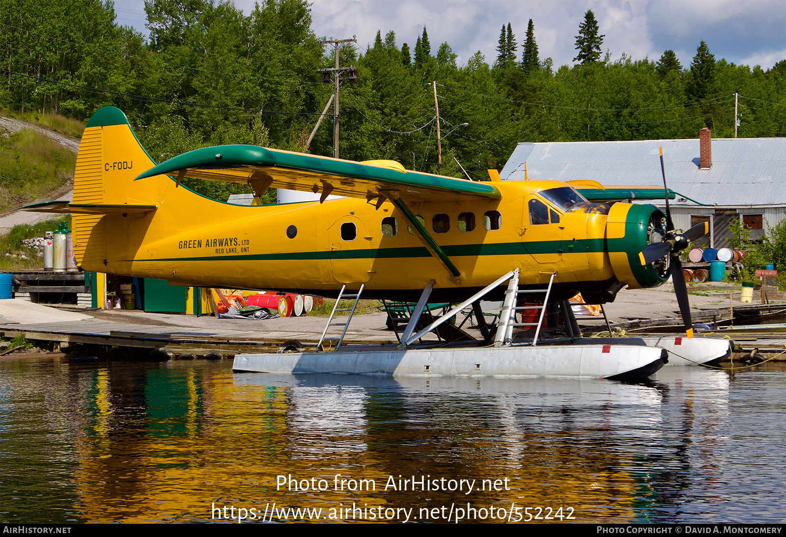 Aircraft Photo of C-FODJ | De Havilland Canada DHC-3/1000 Otter | Green Airways | AirHistory.net #552242